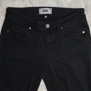 PAIGE Black Skinny Jeans
